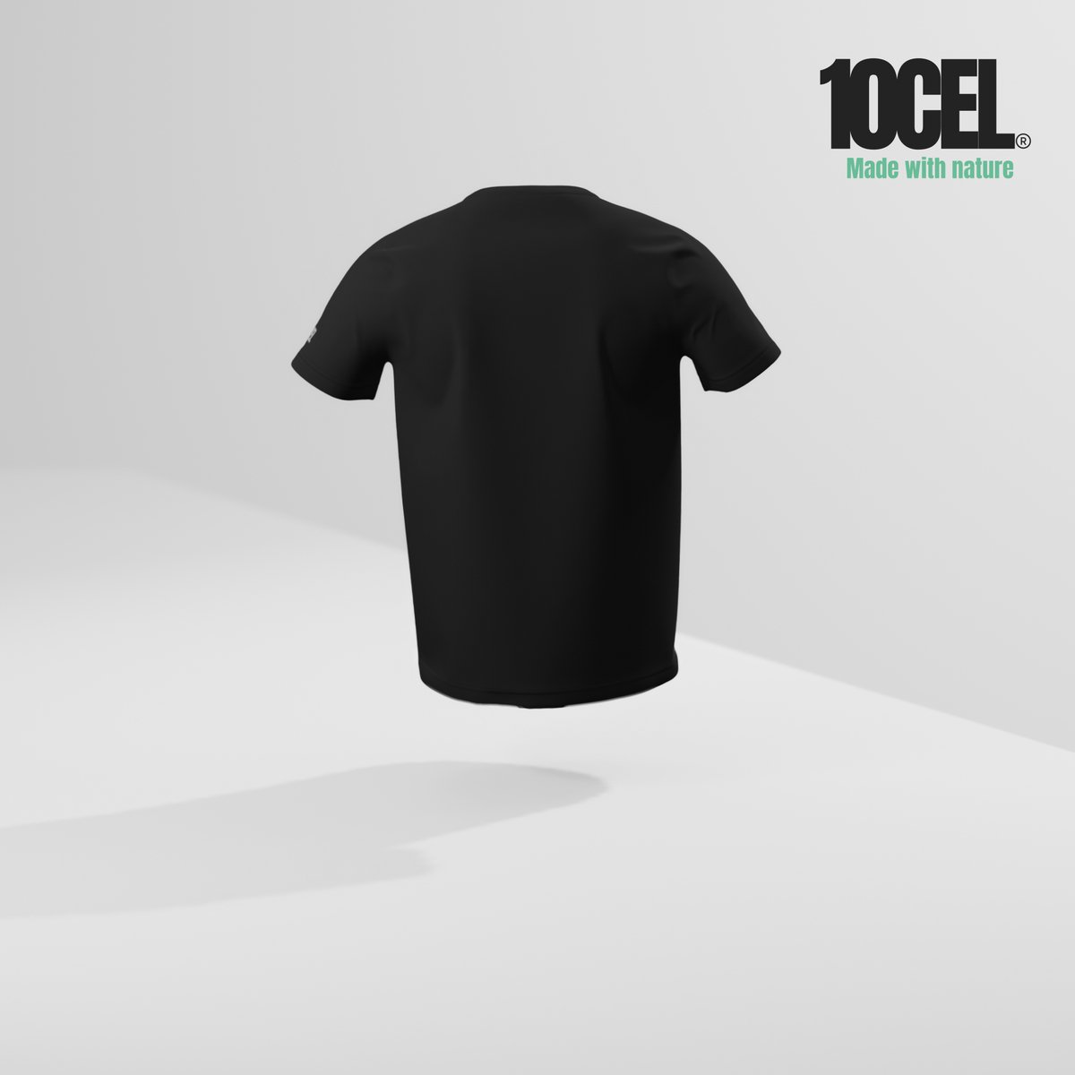 10CEL Ronde hals T Shirt Heren - 2 pack - Anti-transpirant - Zwart - TENCEL ™ - Zijdezacht - Ademend - Anti-Bacterieel - Korte mouwen - Ronde hals - Maat S