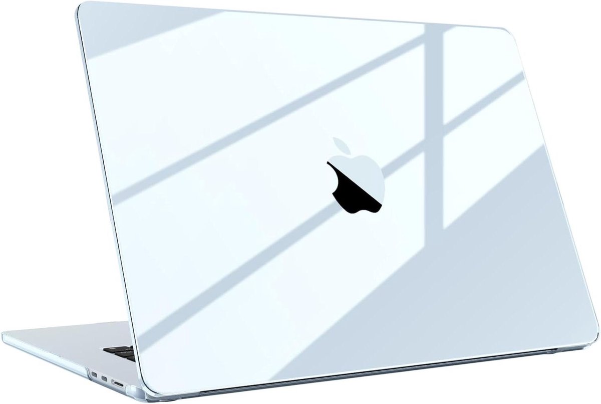 Laptop Beschermhoes - Hardcase Shell - Laptop Beschermen - Ultra Dun Lichtgewicht - 15 Inch - Hemelsblauw