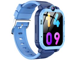 Blackview Z20 Smartwatch - Kids Smartwatch - 1,83" - 800 mAh - 8 MP camera - 4G Belfunctie - GPS - SOS-knop - Slaapmonitor - Stappenteller Horloge - Wekker - Blauw