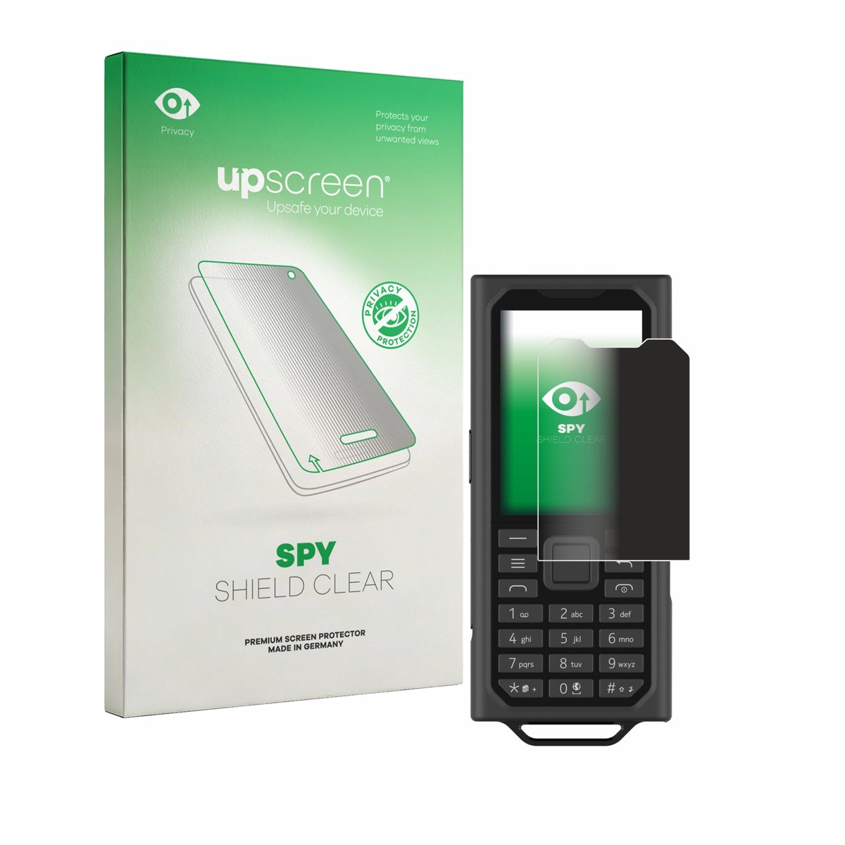 upscreen - privacy screenprotector voor HMD Terra M - Folie Beschermfolie Blauwlichtfilter
