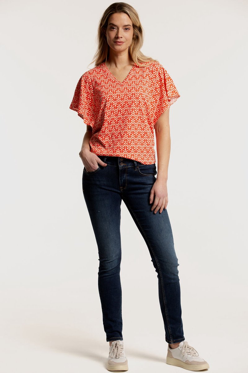 Tripper Dames T-shirt Rood - Maat M