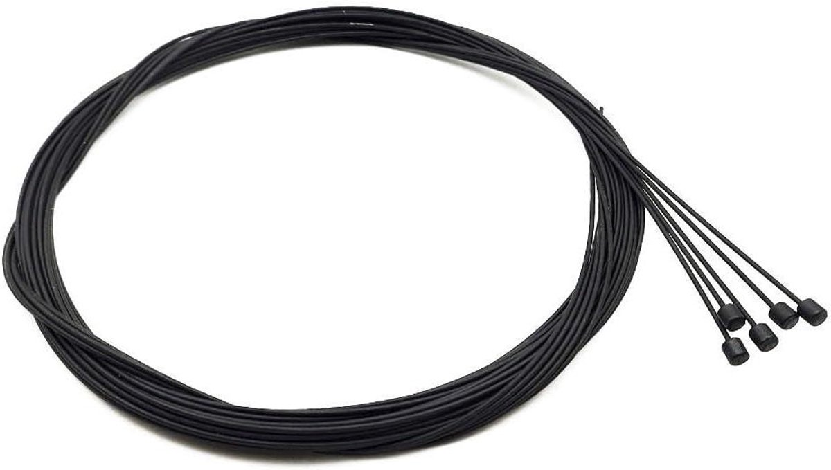 Fiets Schakelkabels - Binnenkabels Versnelling - Soepel Schakelen - PTFE Coating - 5 x 2.1 Meter - Zwart