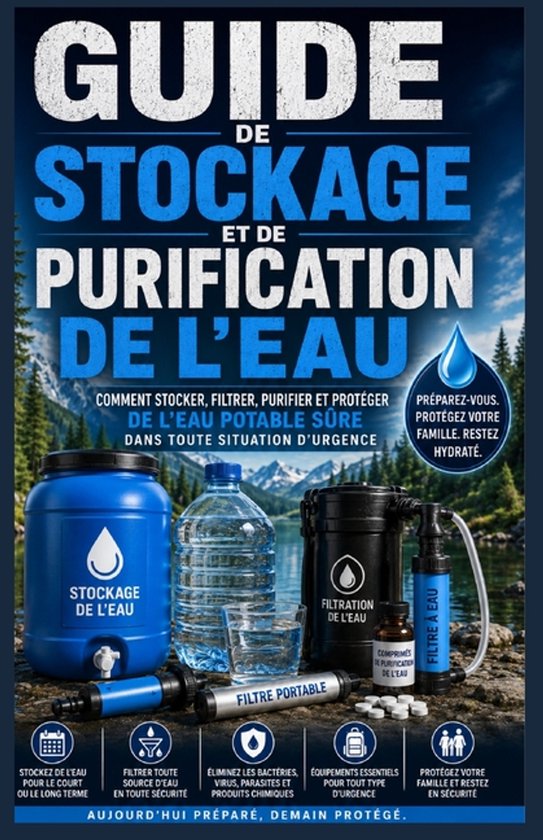 Guide de stockage et de purification de l'eau. - cover