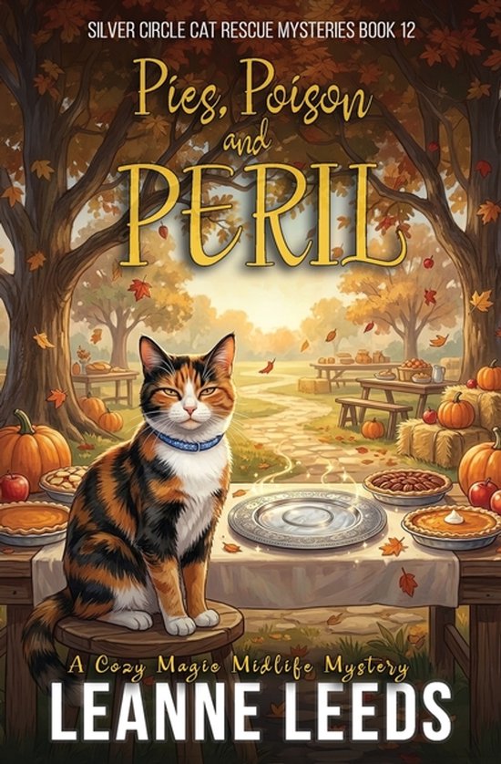 Silver Circle Cat Rescue Mysteries- Pies, Poison, and Peril - cover