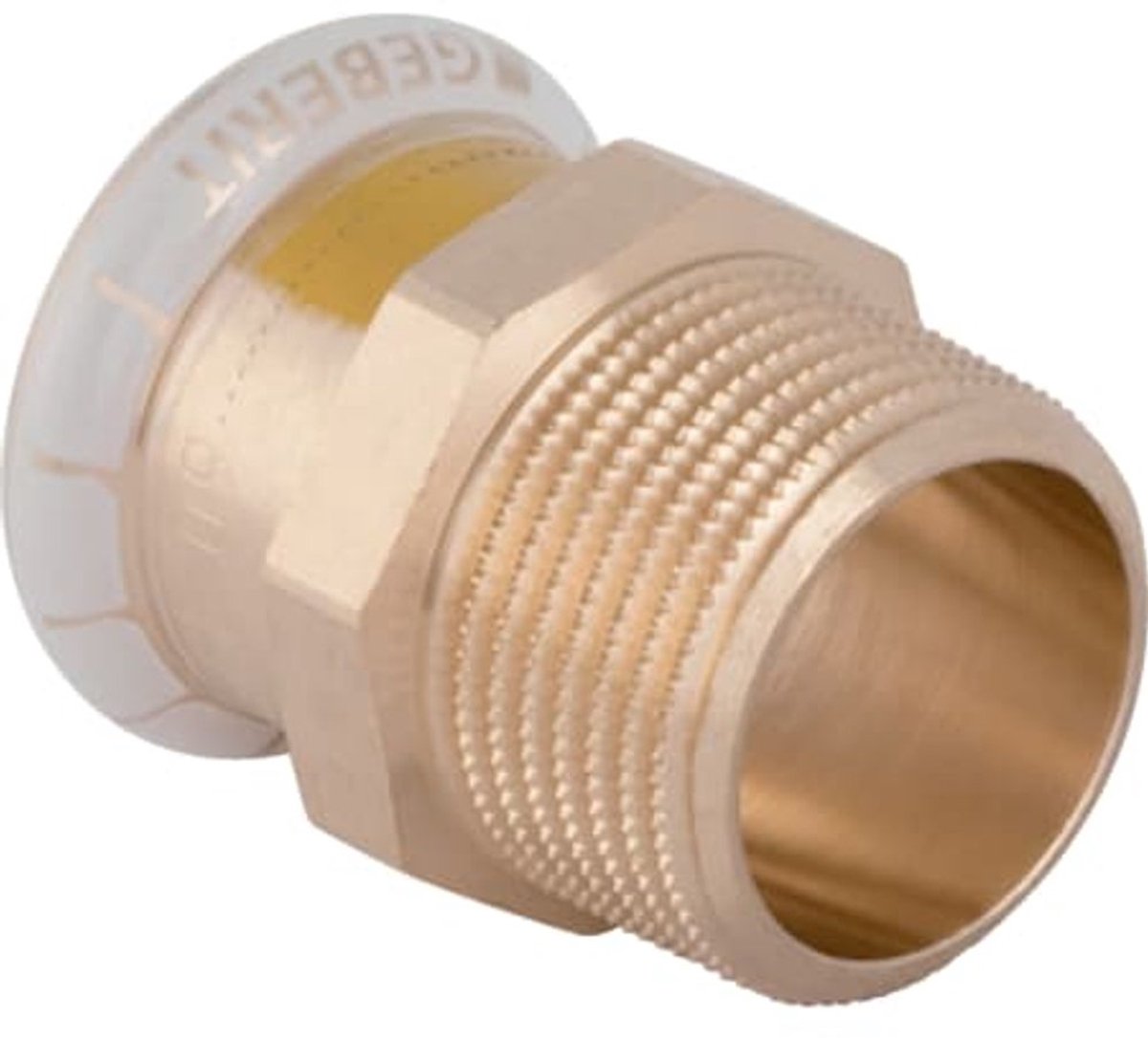 Geberit Mapress Koper Overgang met buitendraad (Gas), DN 15 / 20, dø 18 mm, 34676