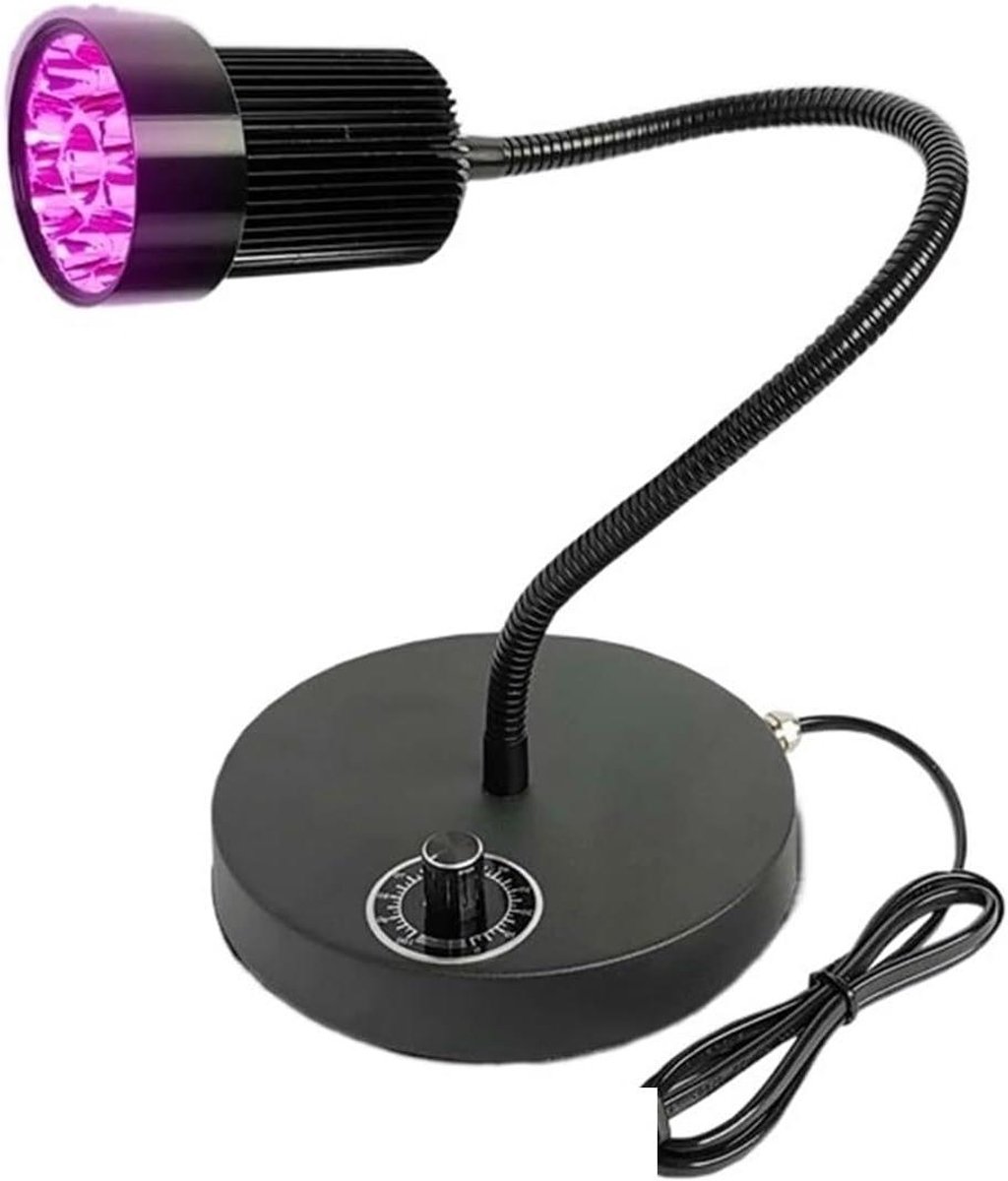 UV Uithardingslamp - UV Lamp LED - Hars Uitharden - Verstelbaar Vermogen - 18W - Aluminium