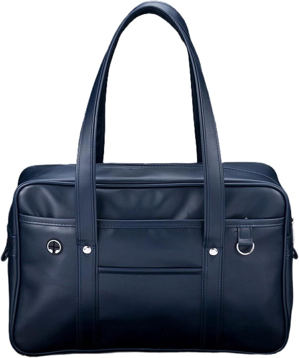 Leren Schoudertas - Casual Handtas - Dagelijks Gebruik - Waterdicht en Stofvrij - 40 x 26 x 14.5 cm - Multicolor