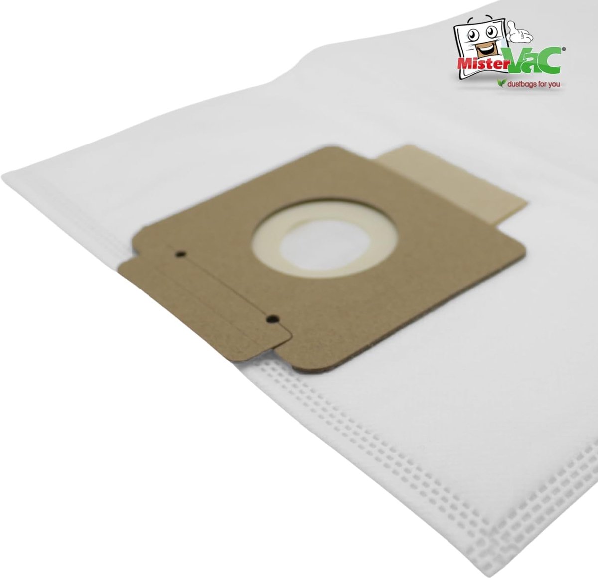 Stofzuigerzakken - Vlieszakken - Schoon Huis - 5-laags Fleece - 10 Stuks - Wit