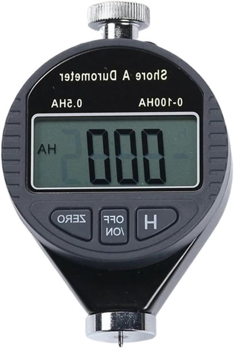 Digitale Shore Durometer - Hardheid Tester - Materiaal Testen - Drie Meet Types - 0-100 Graden - Grijs