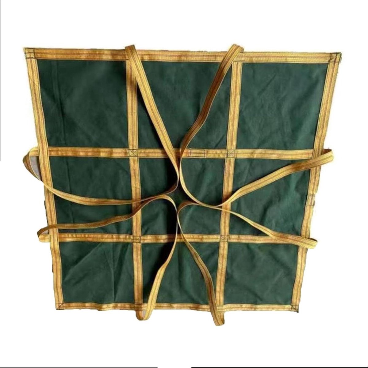 Hijstouw Net - Vracht Net - Zwaar Werk - Scheurvast Nylon - 80x80cm 2 Ton - Naturel