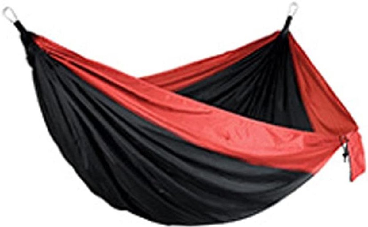 Outdoor Hangmat - Reishangmat Lichtgewicht - Kamperen Wandelen - Boomvriendelijke Riemen - 270x140 cm - Tweekleurig