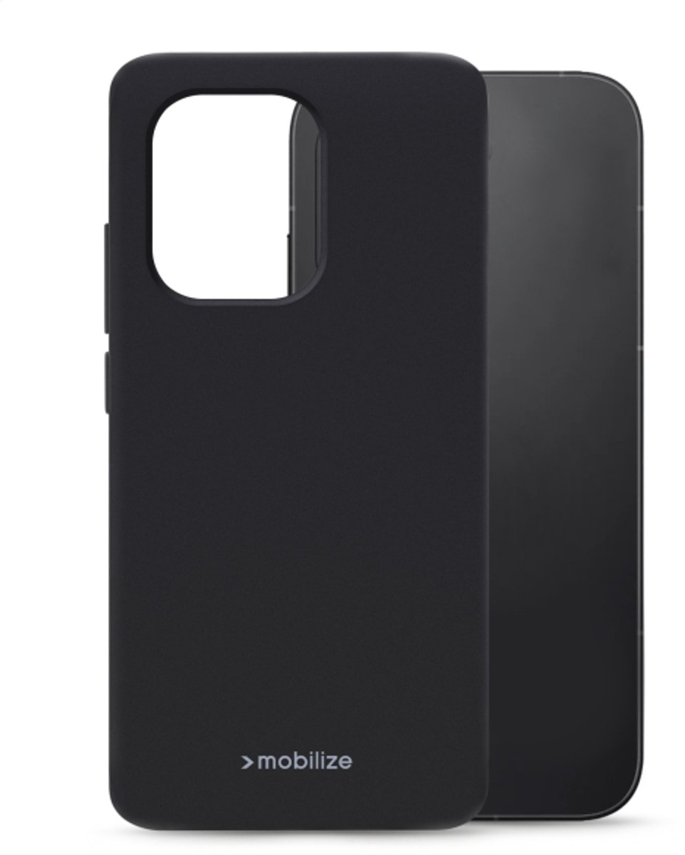 Mobilize Rubber Gelly Case - Geschikt voor Xiaomi Poco C81 Pro - 4G Matt Black