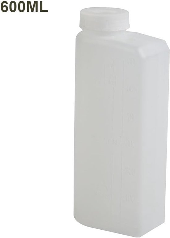 Brandstof Mengfles - Olie Container - Tuinonderhoud Apparaten - Nauwkeurige Verhoudingen - 600 ml - Wit — afbeelding 3