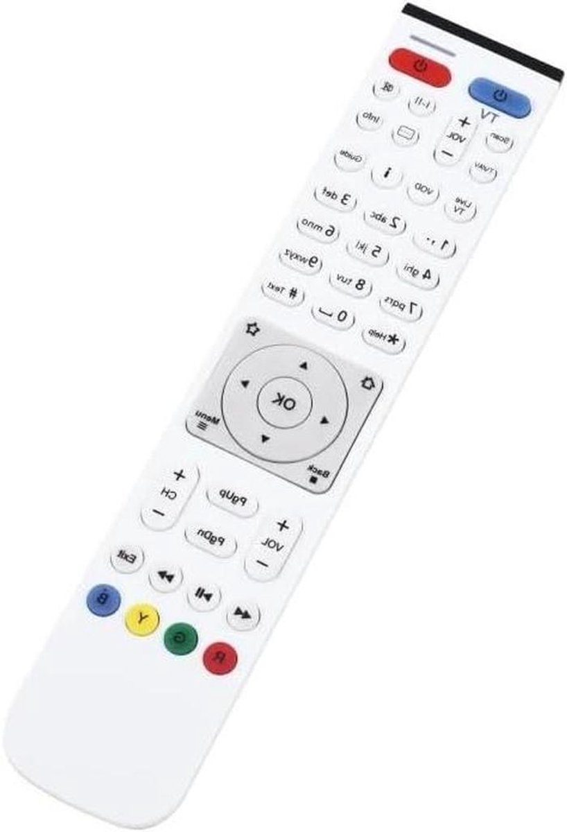 Afstandsbediening TV Box - Set Top Box Controller - TV Kijken - Specifiek Model - 50 Gram - Zwart