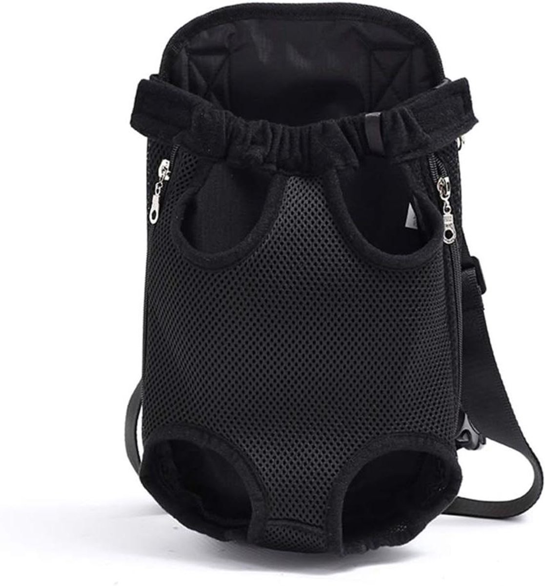 Hondendraagtas Rugzak Mesh Camouflage Outdoor Reisproducten Ademende Schouder Handvat Tassen (BL)