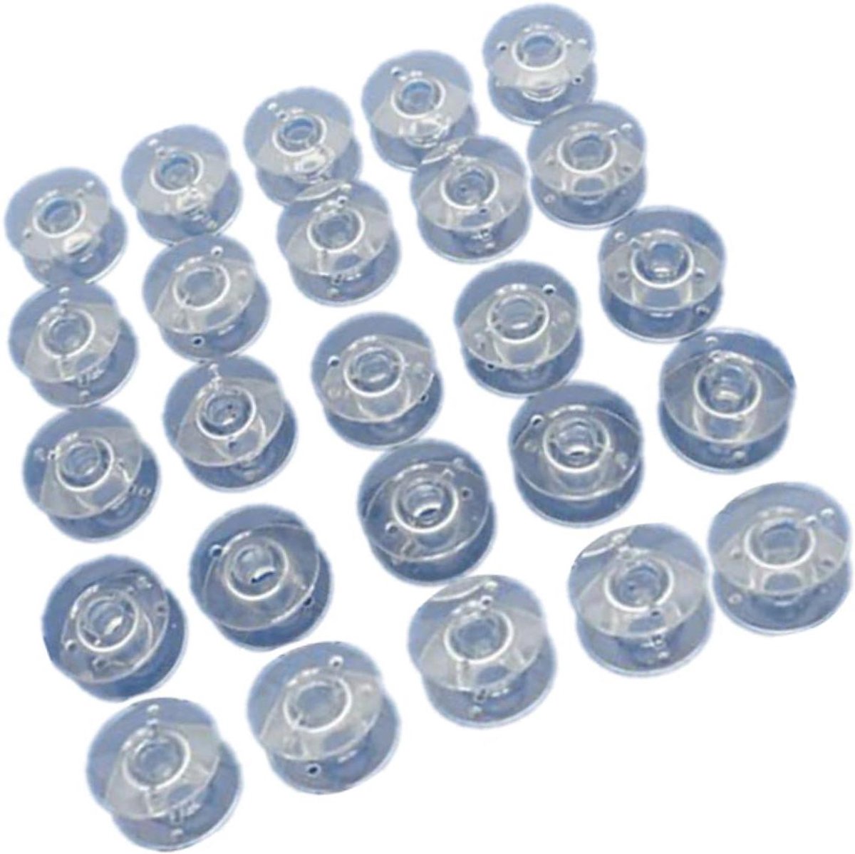 PLAFOPE Naaimachine Spoeltjes 2 1cm Plastic 25 Stuks Compatibel Grote Merken