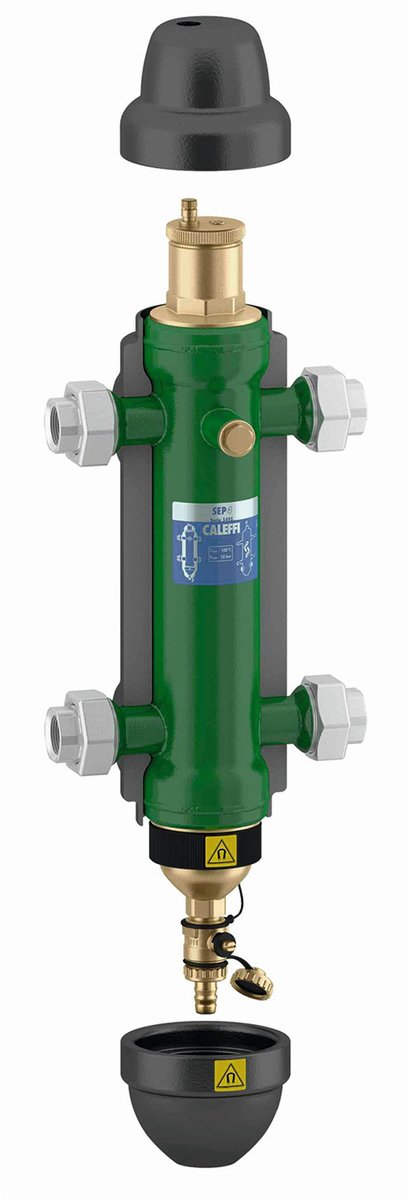 DAIKIN Hydraulische multifunctionele verdeler HW2500, met thermische isolatie en aftapkraan, 156025