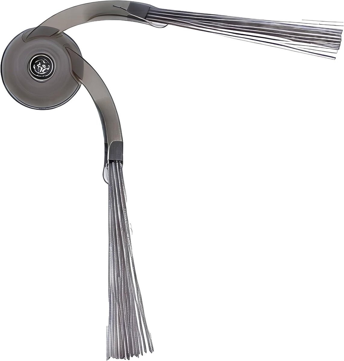 Zijborstel Vervanging - Reserveonderdeel Stofzuiger - Schoonmaken Huis - Duurzaam ABS Materiaal - 7.5 x 7.5 x 1 cm - Grijs