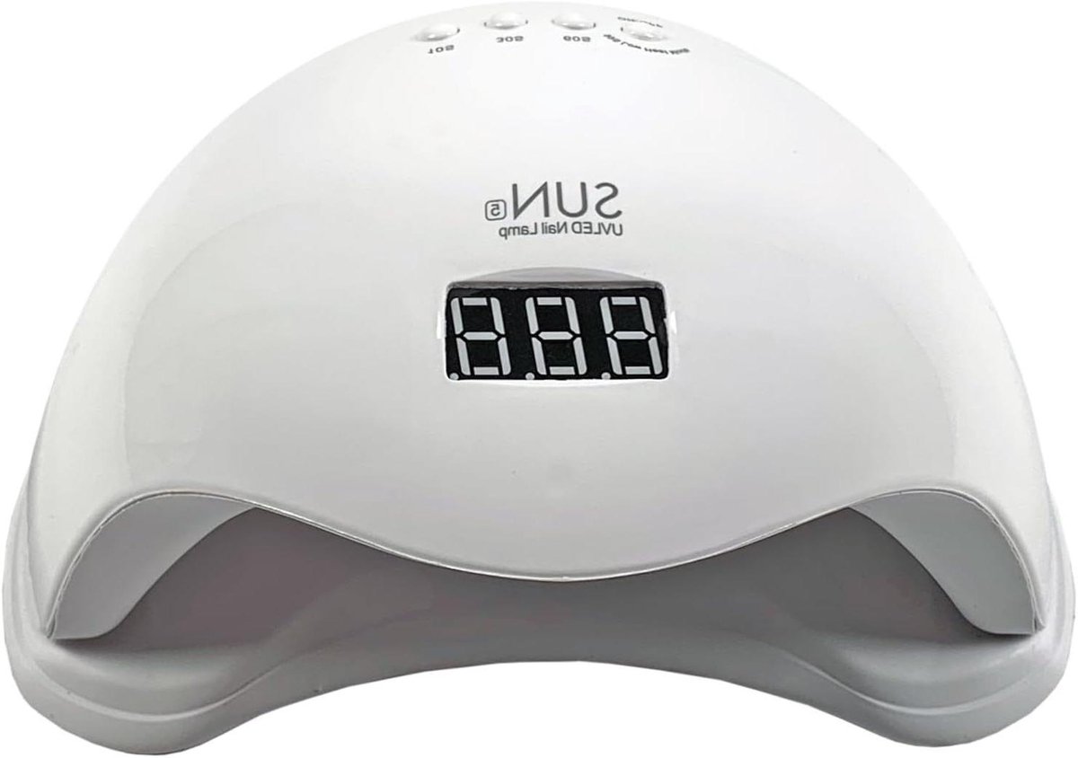UV LED Nageldroger - Nagellamp Gel - Nagels Drogen - Met Display - 48 W - Wit