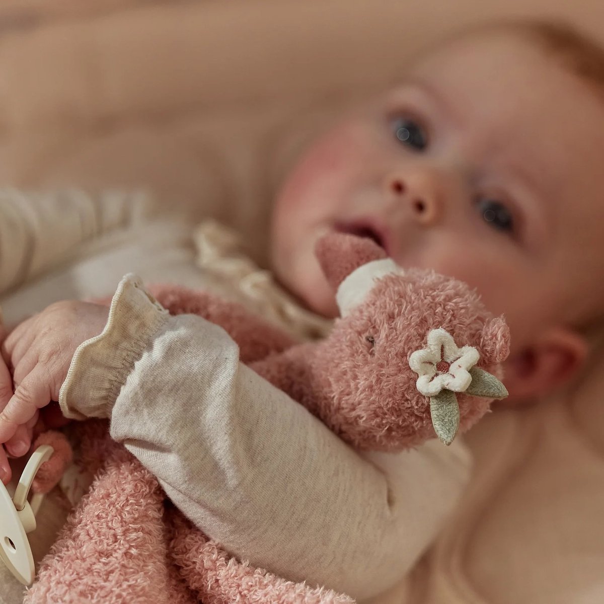 Little Dutch Safari Friends Knuffeldoekje Flamingo — afbeelding 6