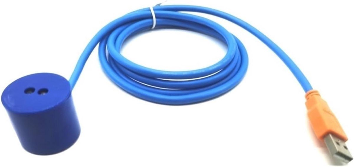 Meter Leeskop - Infrarood Adapter - Data Uitlezen - Magnetische Bevestiging - 1.4 Meter Kabel - Zwart