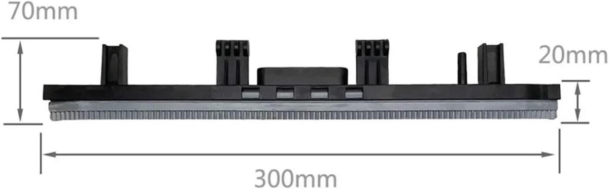 Compatibel met Karcher BR30/4C Hoofdborstel Schraapstrip for Vloerreiniger, Duurzame Diepe Schrobbelprestaties(Options 4) – foto 7