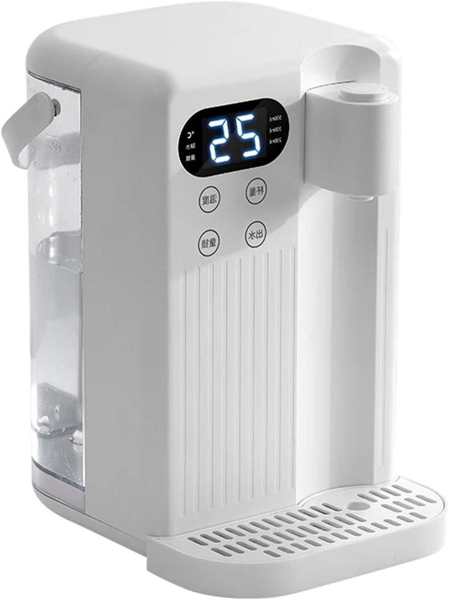 Instant Electric Hot Water Dispenser, 3 KW Fast Cooking Kitchen Dispensers Small Household Appliances, Black, 3 Litre Energy Efficient Kettle 25℃~99℃ Temperature Setting