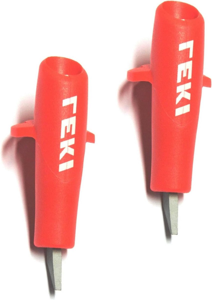 Nordic Walking Tip - Wandel Accessoire - Outdoor Sport - Duurzaam Aluminium - One Size - Neon Rood