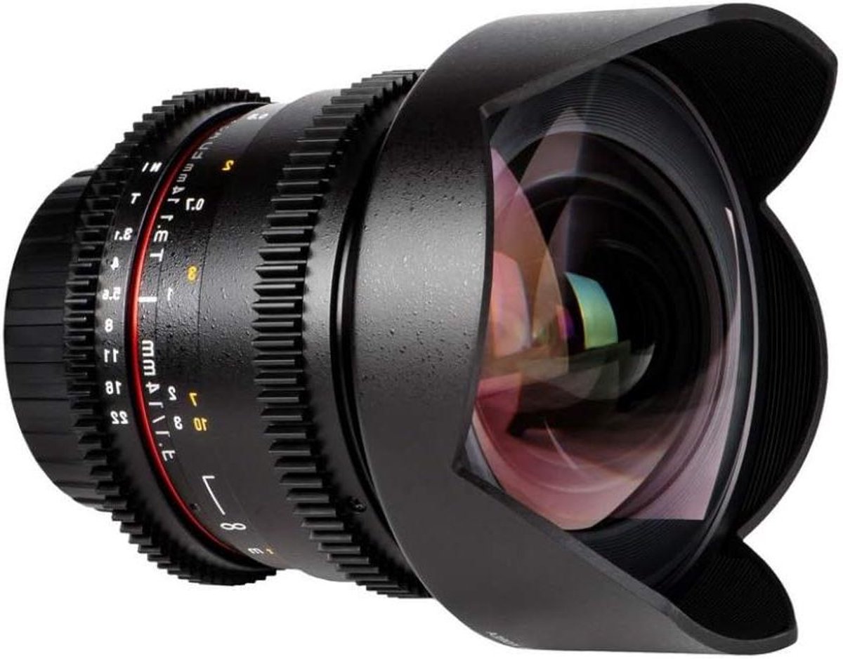 Groothoeklens - Fotografie Lens - Creatieve Opnames - Handmatige Schedpstelling - 28cm Close-up - Zwart