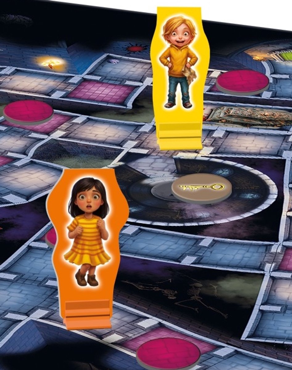 Tactic Vampire Hunt - Bordspel - Familiespel - Ontsnap uit het Kasteel van de Vampier - Strategisch Avonturenspel - Vermijd de Vampier(s) en Vind de Uitgang - Spannend Spel voor Kinderen en Families - 2 tot 6 Spelers - Vanaf 5 Jaar — afbeelding 14