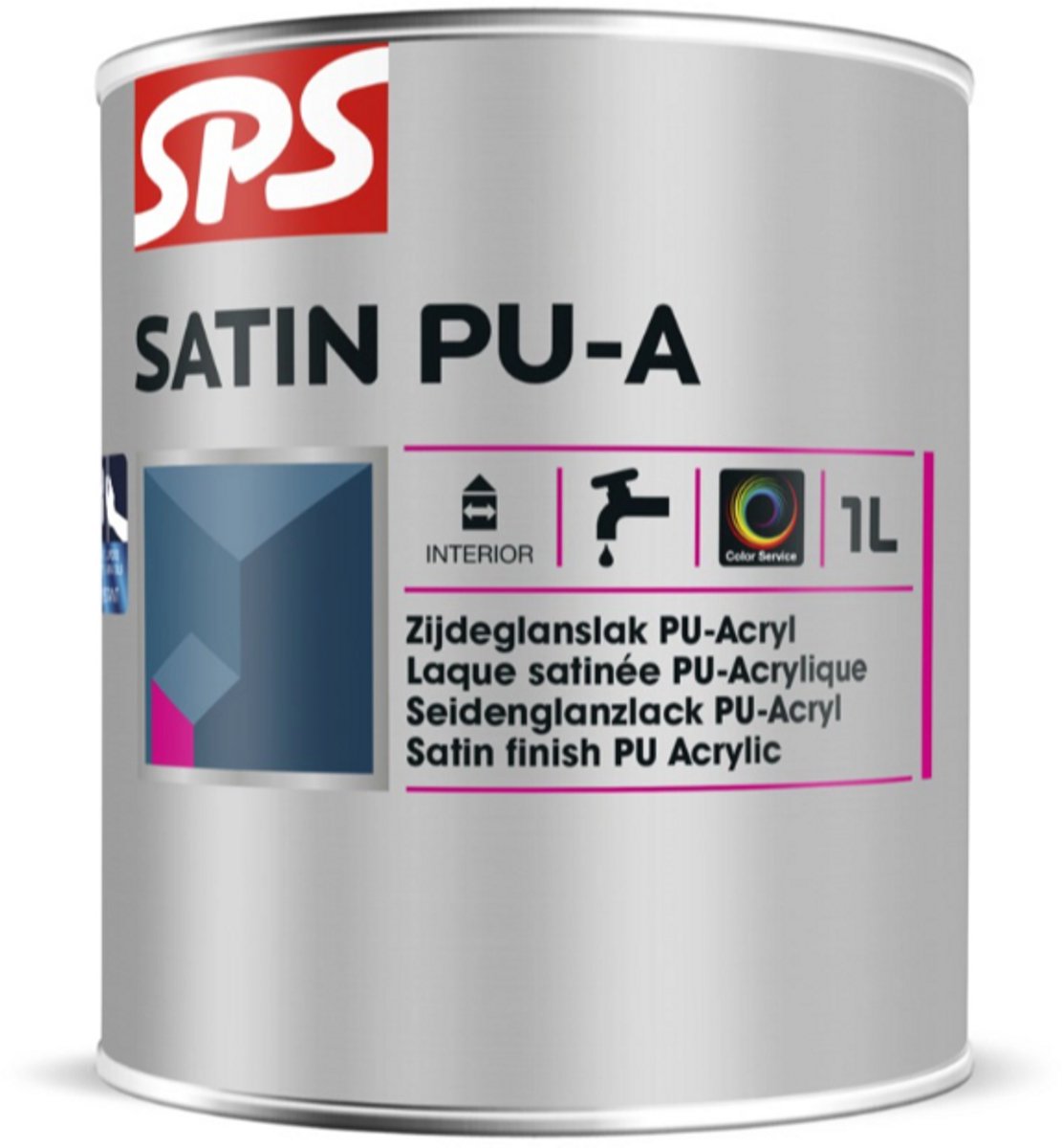 SPS Lak Satin PU-A Mengbasis RD 1L