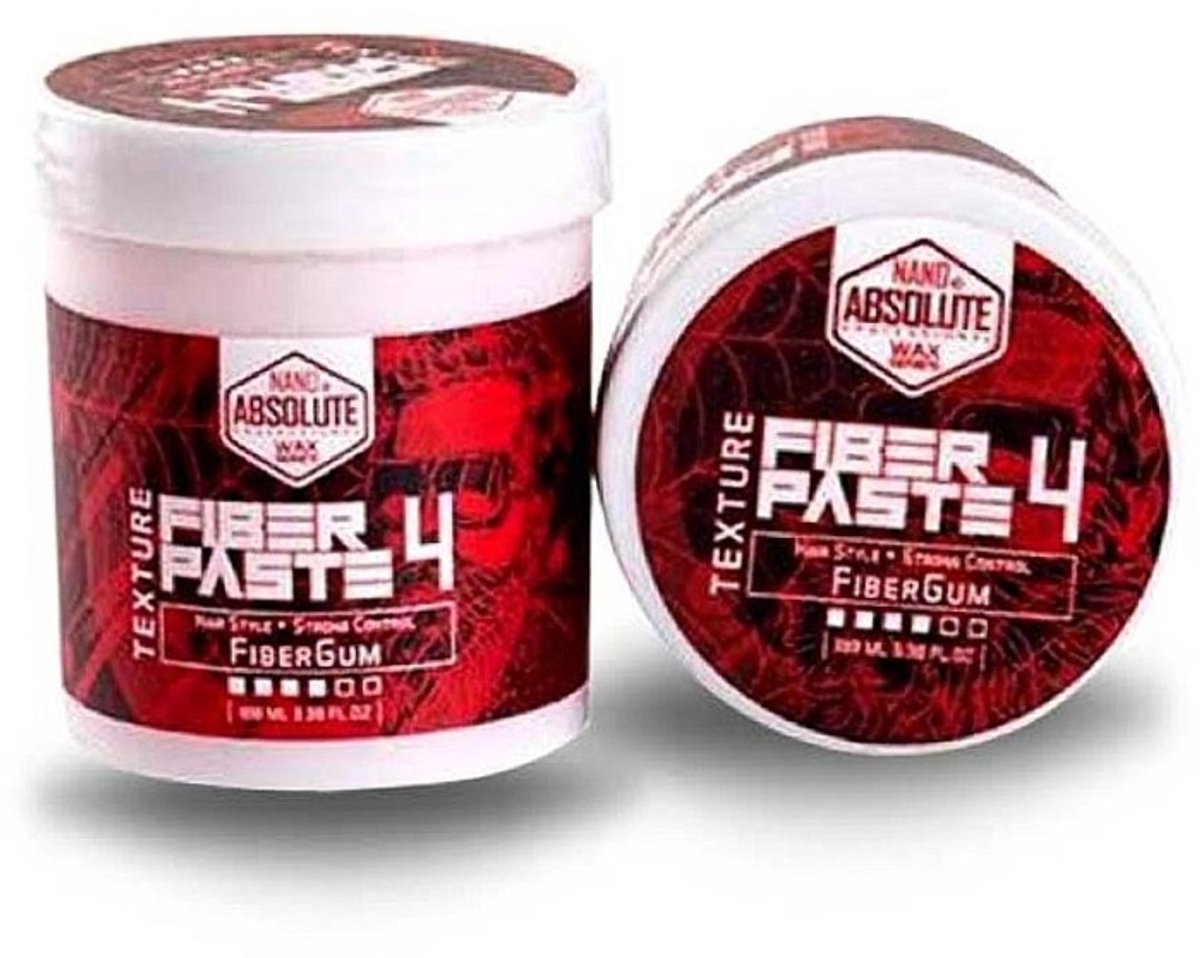Nano Absolute Thrill Fiber Gum Wax 100 ml – Spider Wax – Haarwax voor Textuur, Glans en Flexibele Styling