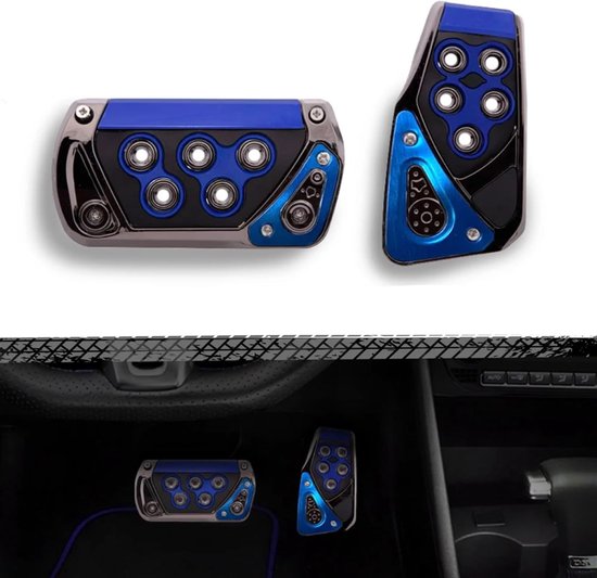 Auto Pedaal Covers - Set Antislip - Veiliger Rijden - Eenvoudige Montage - 2 Stuks - Rood — afbeelding 3