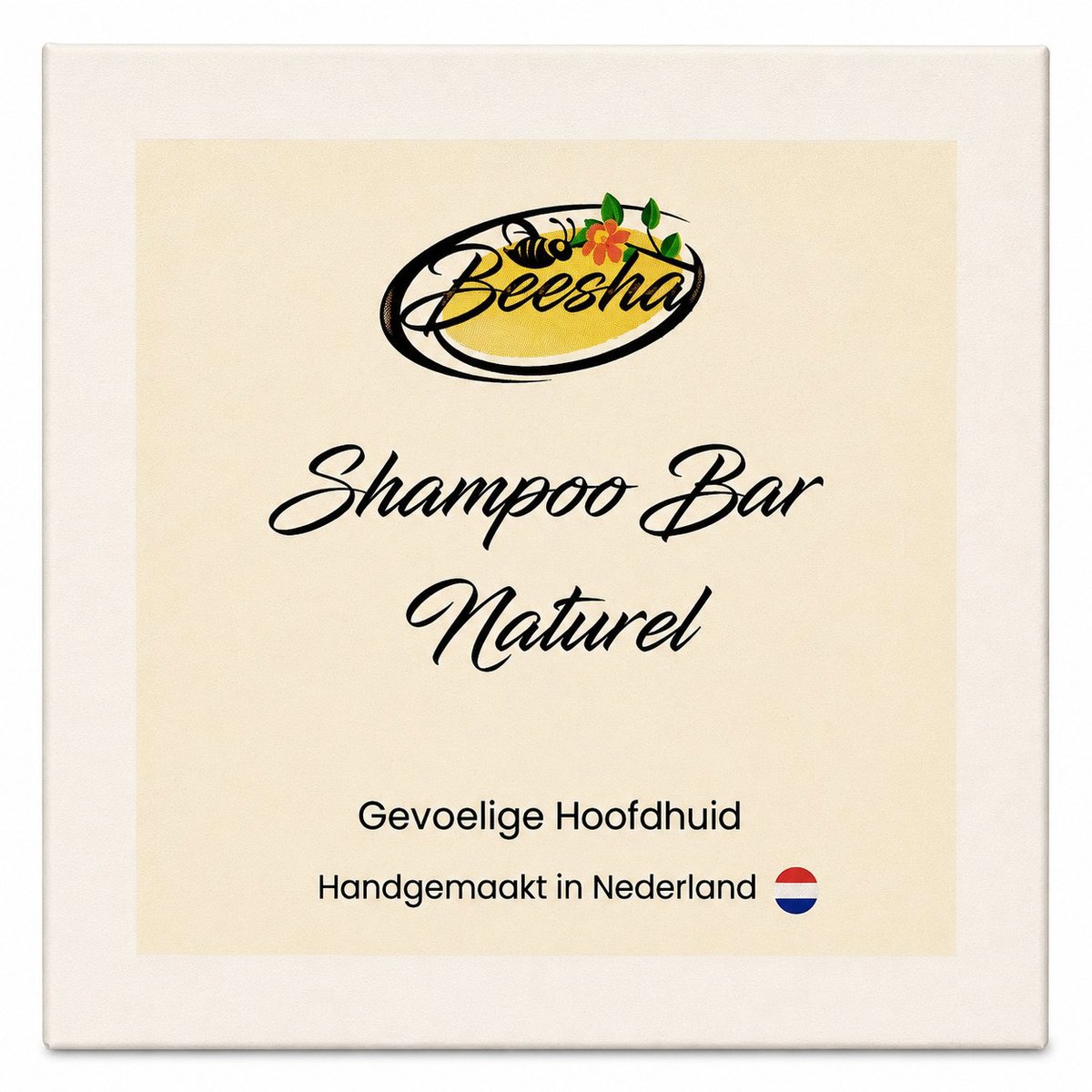 Beesha - Shampoo Bar Naturel - Vegan - Sulfaatvrij - Parabeenvrij - CG Proof