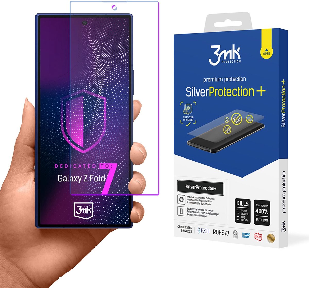 3Mk Gehard Glazen Beschermfolie Voor Samsung Galaxy Z Fold 7