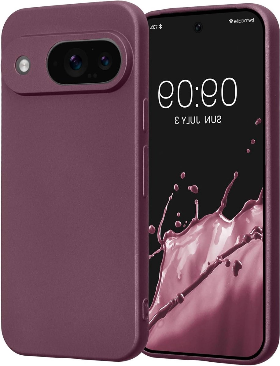 Telefoonhoesje - Hoes Bescherming - Dagelijks Gebruik - Metallic Effect - Pixel 9 - Lilac