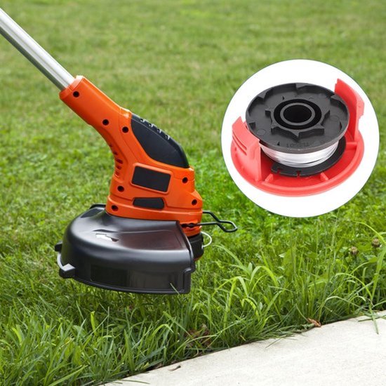 Gazontrimmer accessoires - Draadspoel voor grastrimmer Einhell GE-CT 18/28 Li - Reserveonderdelen - Draadspoel met spoelafdekking - 6 stuks — afbeelding 3