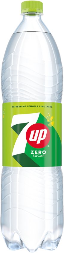 7UP - Zero Sugar - 6 x 1,5 liter - Voordeelverpakking