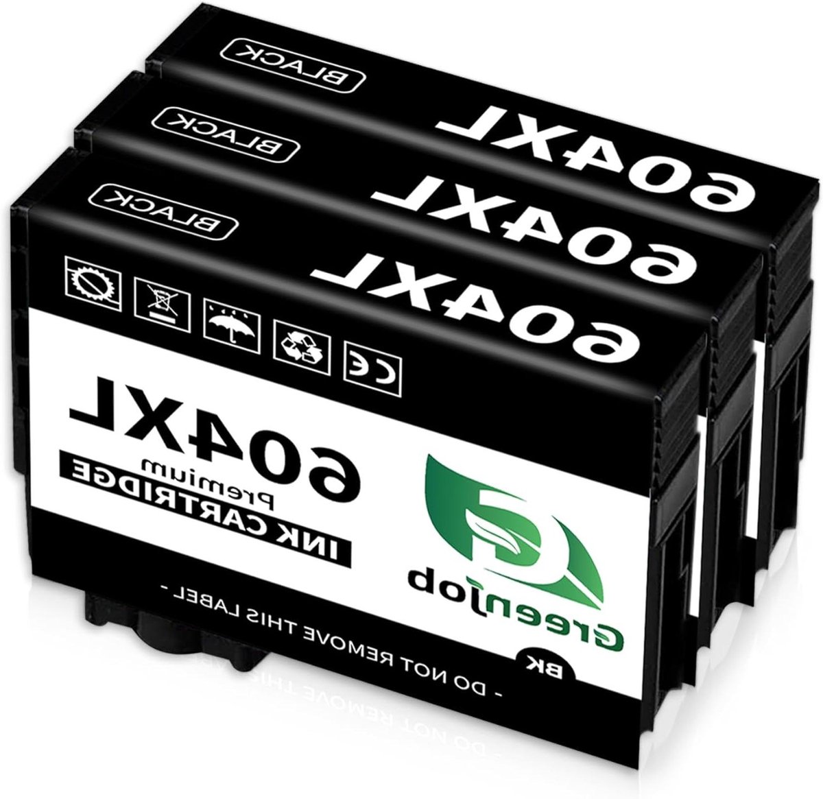 Ink Cartridges - Printer Inkt - Documenten Printen - Hoge Capaciteit - 6 Zwart - Zwart