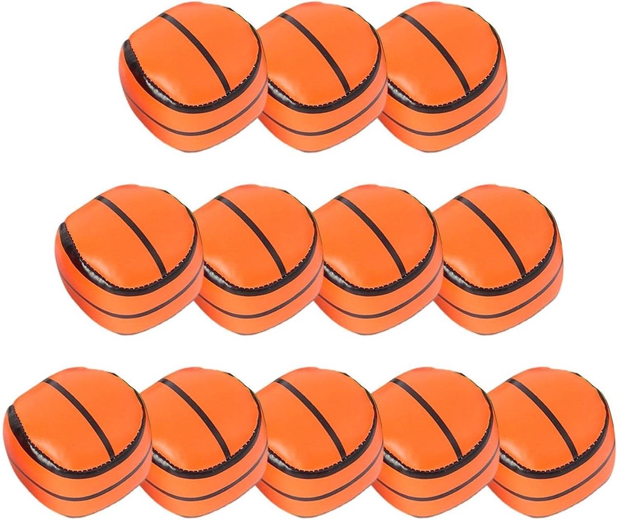 Jongleerballen Kinderen - Zakjes Bal - Vaardigheden Ontwikkelen - Duurzaam PU Materiaal - 12 Stuks - Multicolor