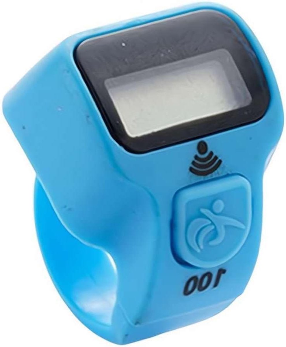 Digitale teller - Telkralen - Activiteiten bijhouden - Met LED-licht - 35 cm - Grijs