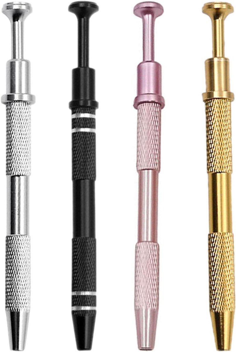 Sieradengrijper 4 klauwen - Precisie grijper - Kleine onderdelen pakken - Ergonomisch penontwerp - 12 cm lengte - Diverse kleuren