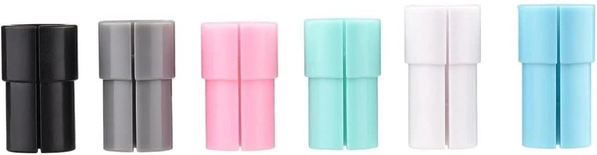 Pen Adapters - Markerhouders - Tekenen en Knutselen - Eenvoudige Installatie - 6 Stuks - Gemengde Kleuren