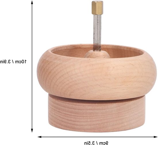DIY Bead Spinner voor Armbanden en Taillebeads, Verstelbare Snelheid, Inclusief Grote Oognaald voor Beading en Creatief Knutselen — afbeelding 2