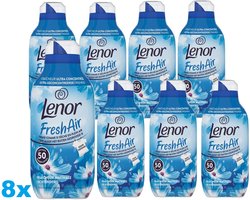 Lenor Fresh Air Ochtendfris Wasverzachter – 8 x 50 Wasbeurten – Ultra Geconcentreerd