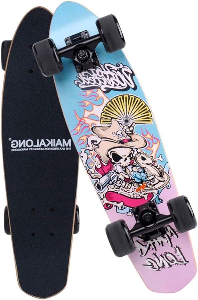Skateboard Dansbord Buiten rijden 7 Lagen Esdoorn 68x18cm Niet gespecificeerd