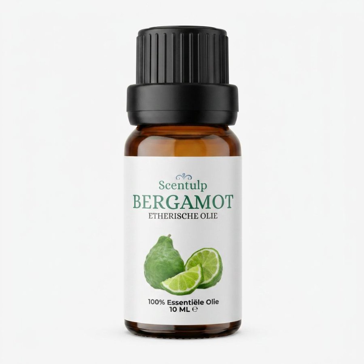 Scentulp - Bergamot Olie Etherische Olie 10 ml – Biologisch & Natuurzuiver – Citrus bergamia – Fris, Zonnig & Verkwikkend