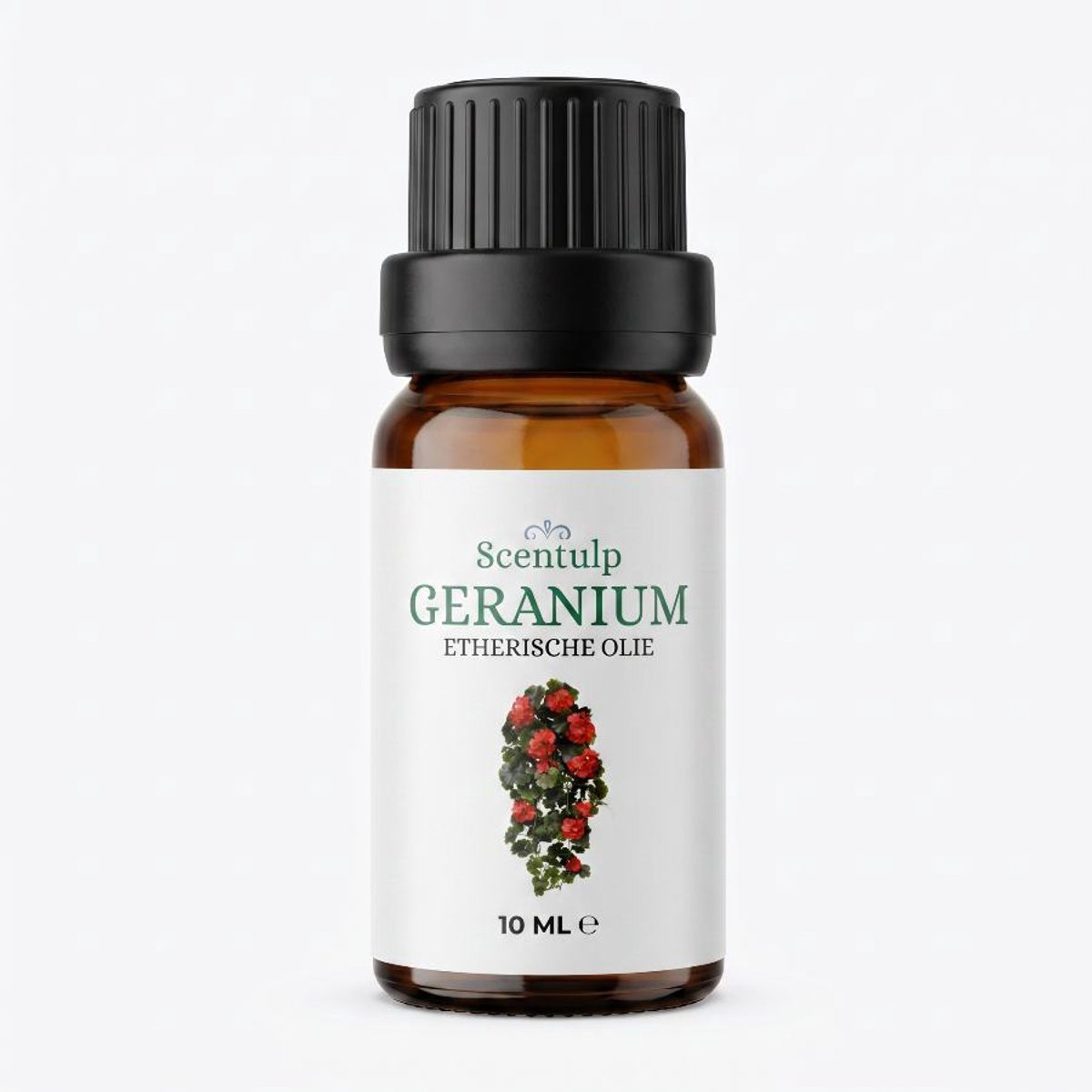 Scentulp - Geranium Etherische Olie - Natuurlijk - Biologisch 10 ml
