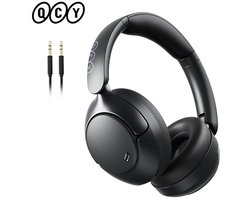 NordHaus Draadloze Koptelefoon - ANC Over-Ear Headset - Hi-Res Audio met LDAC - Bluetooth 5.4 - 55 Uur Batterijduur Zwart
