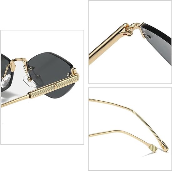 Universele pasvorm - Compatibel met randloze zonnebrillen - Unisex - Outdoor zonnebril - Stijl C van universele — afbeelding 2